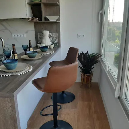 En El Centro De Con Vistas Casa de Férias Baiona