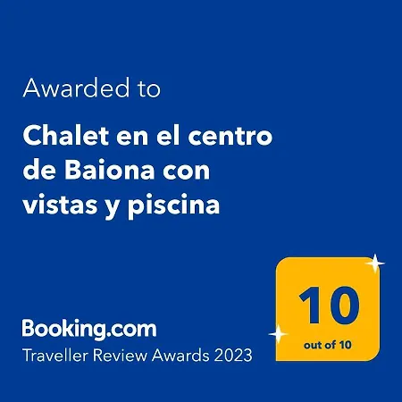 En El Centro De Con Vistas Y Piscina Сasa de vacaciones